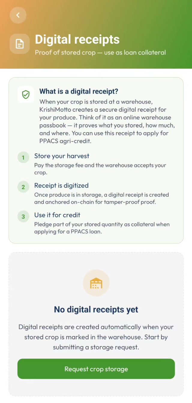Digital receipts